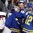 COLOGNE, GERMANY - MAY 6: Sweden's Viktor Fasth #30 and Victor Hedman #77 celebrate after a 7-2 preliminary round win over Germany at the 2017 IIHF Ice Hockey World Championship. (Photo by Andre Ringuette/HHOF-IIHF Images)

